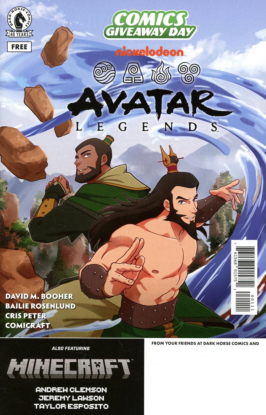CGD 2026 Avatar The Last Airbender Legends / Minecraft Heart Of Cobblestone - FREE - Limit 1 Per Customer