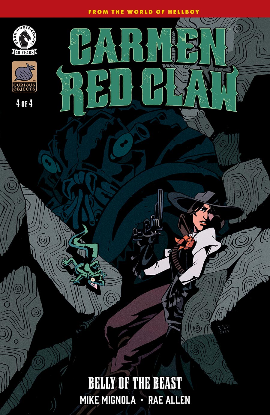 Carmen Red Claw Belly Of The Beast #4 Cover A Regular Rae Allen Cover