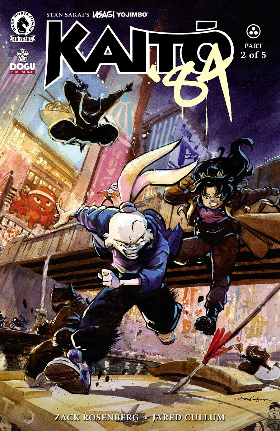 Stan Sakais Usagi Yojimbo Kaito 84 #2 Cover A Regular Jared Cullum Cover