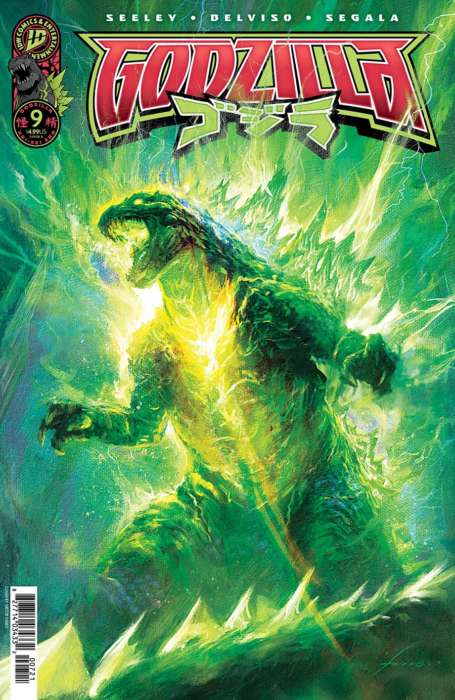 Godzilla (Kai-Sei Era) #9 Cover B Variant Viktor Farro Cover