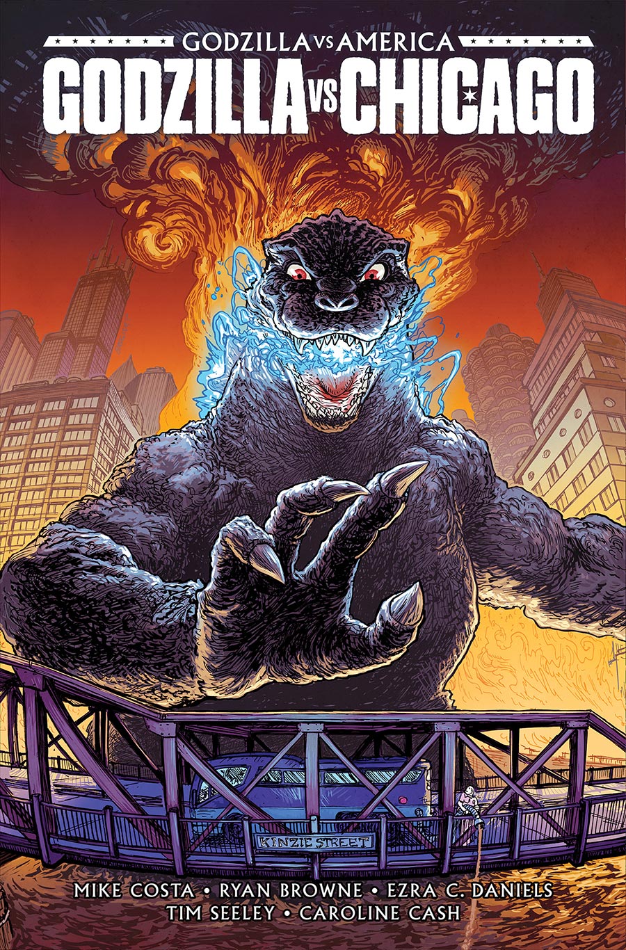Godzilla vs America Godzilla vs Chicago HC