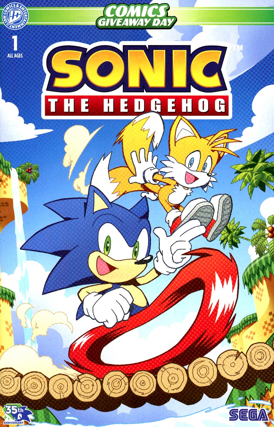 CGD 2026 Sonic The Hedgehog #1 - FREE - Limit 1 Per Customer