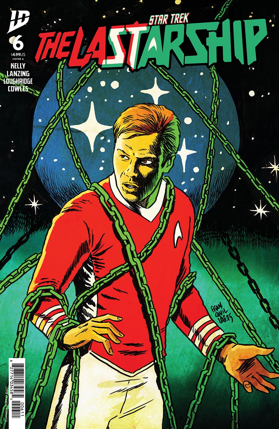 Star Trek The Last Starship #6 Cover A Regular Francesco Francavilla Cover
