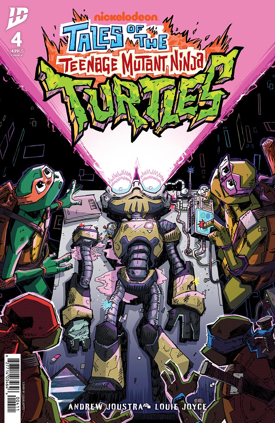 Tales Of The Teenage Mutant Ninja Turtles (Animated) #4 Cover A Regular Louie Joyce Cover