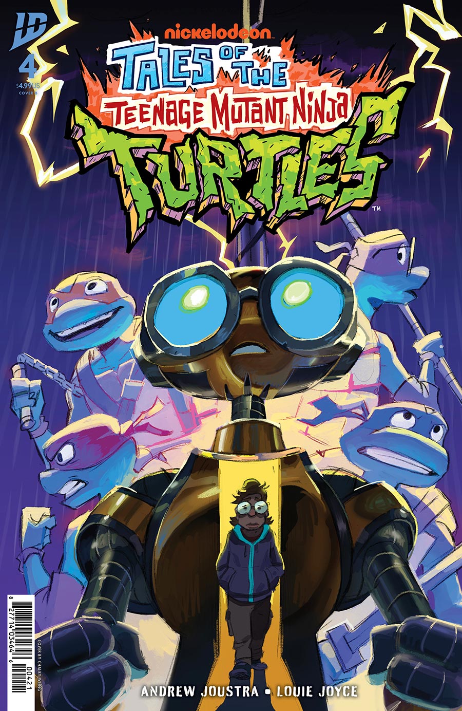 Tales Of The Teenage Mutant Ninja Turtles (Animated) #4 Cover B Variant Chalky Wong Cover