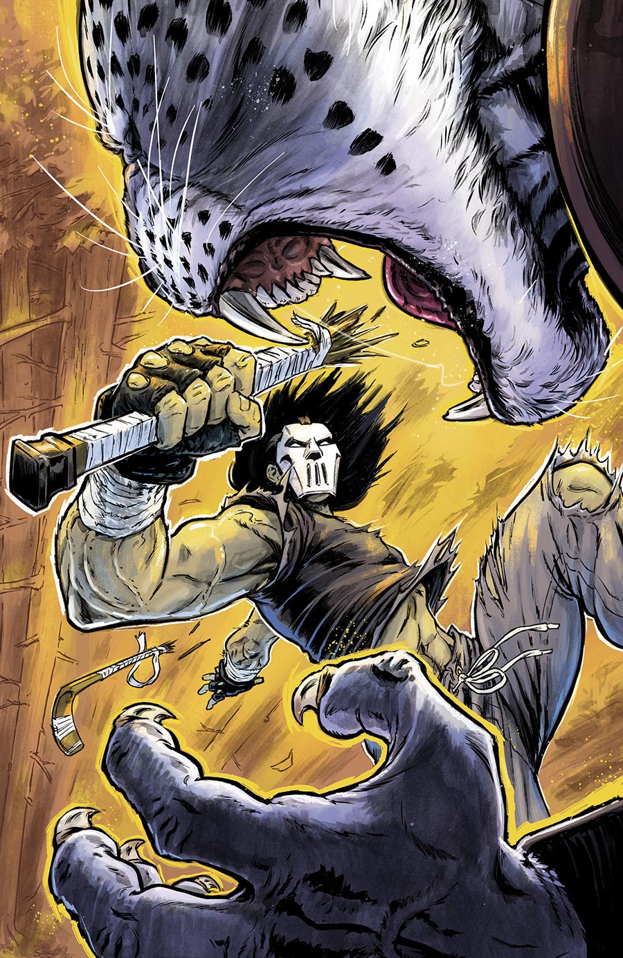 Teenage Mutant Ninja Turtles Casey Jones #6 Cover C Incentive Tadd Galusha Virgin Cover