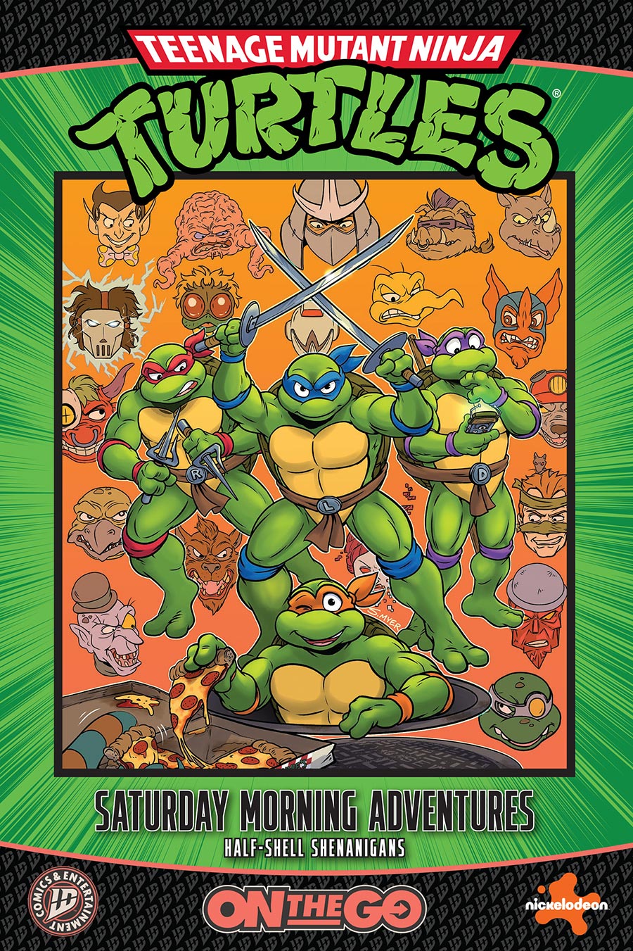 Teenage Mutant Ninja Turtles Saturday Morning Adventures On The Go Half-Shell Shenanigans TP