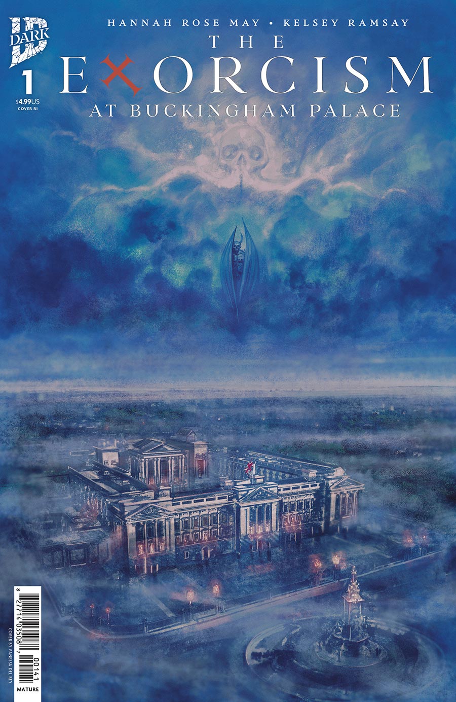 Exorcism At Buckingham Palace #1 Cover D Incentive Vanesa Del Rey Variant Cover