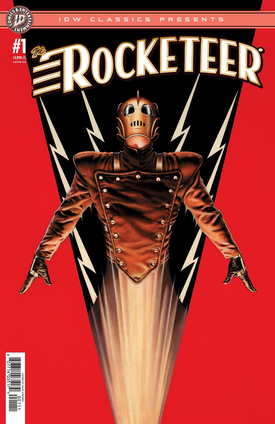 IDW Classics Presents The Rocketeer #1 Cover A Regular Dave Stevens Cover
