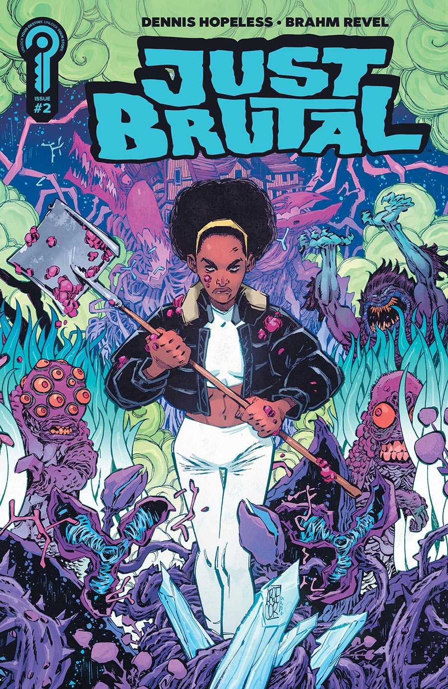 Just Brutal #2 Cover B Variant Jorge Corona Cover
