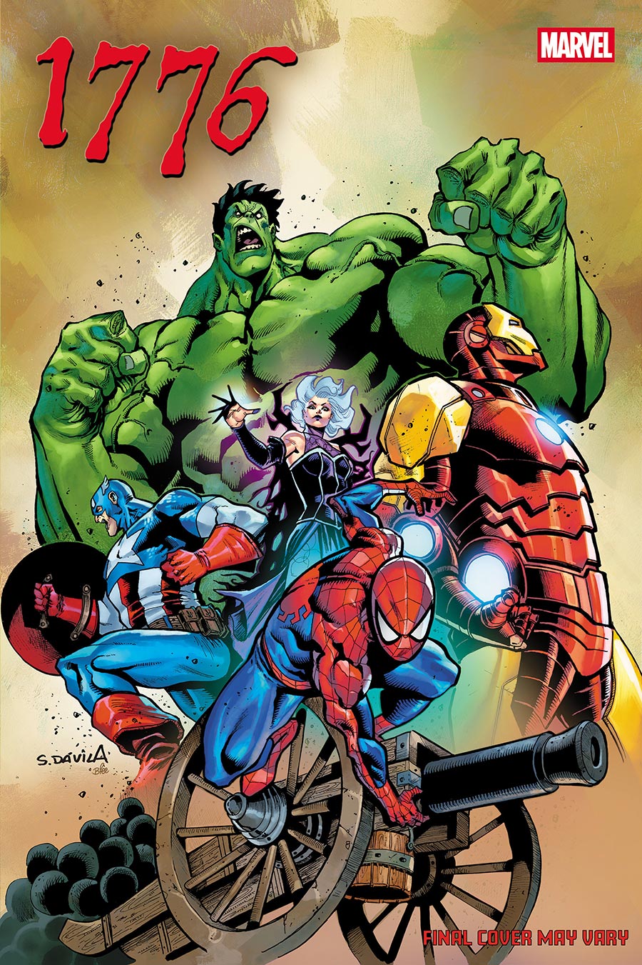 1776 #5 Cover C Variant Sergio Davila Cover