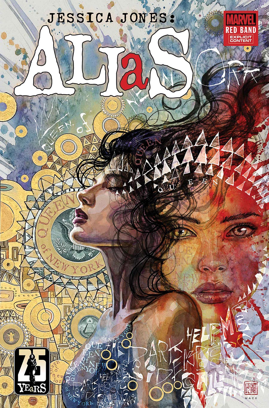 Alias Red Band #1 Cover A Regular David Mack Cover With Polybag