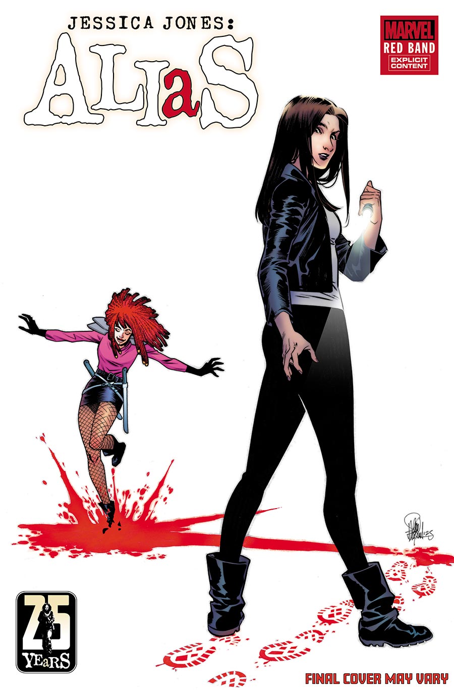 Alias Red Band #1 Cover D Variant Elena Casagrande Cover With Polybag