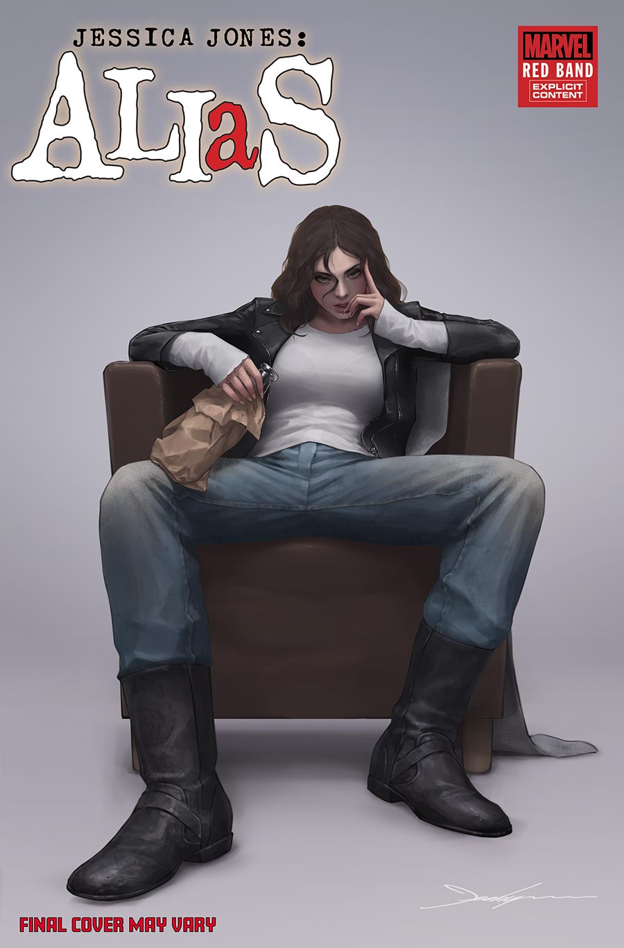 Alias Red Band #1 Cover C Variant Jeehyung Lee Cover With Polybag