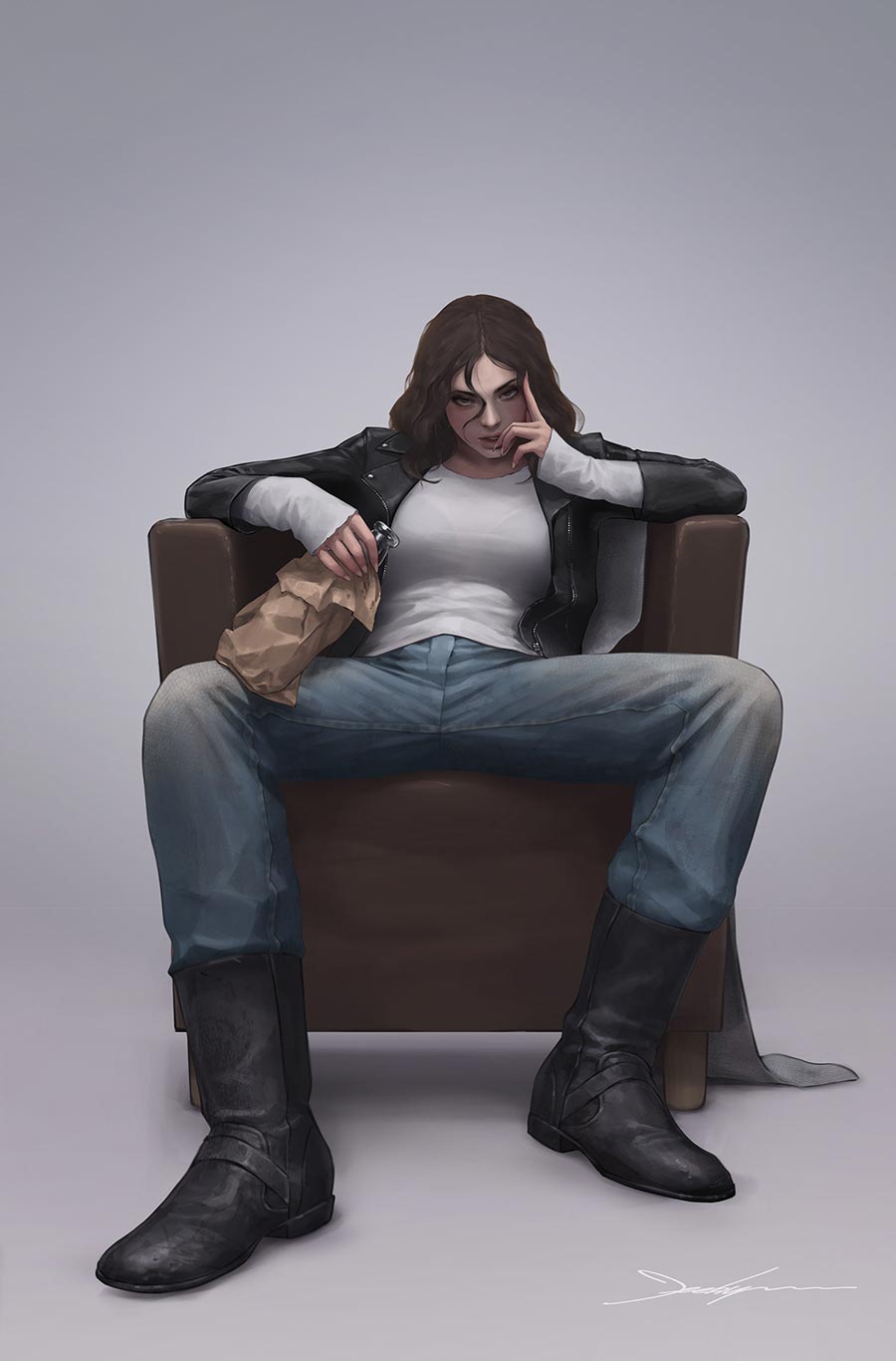 Alias Red Band #1 Cover F Incentive Jeehyung Lee Virgin Cover With Polybag