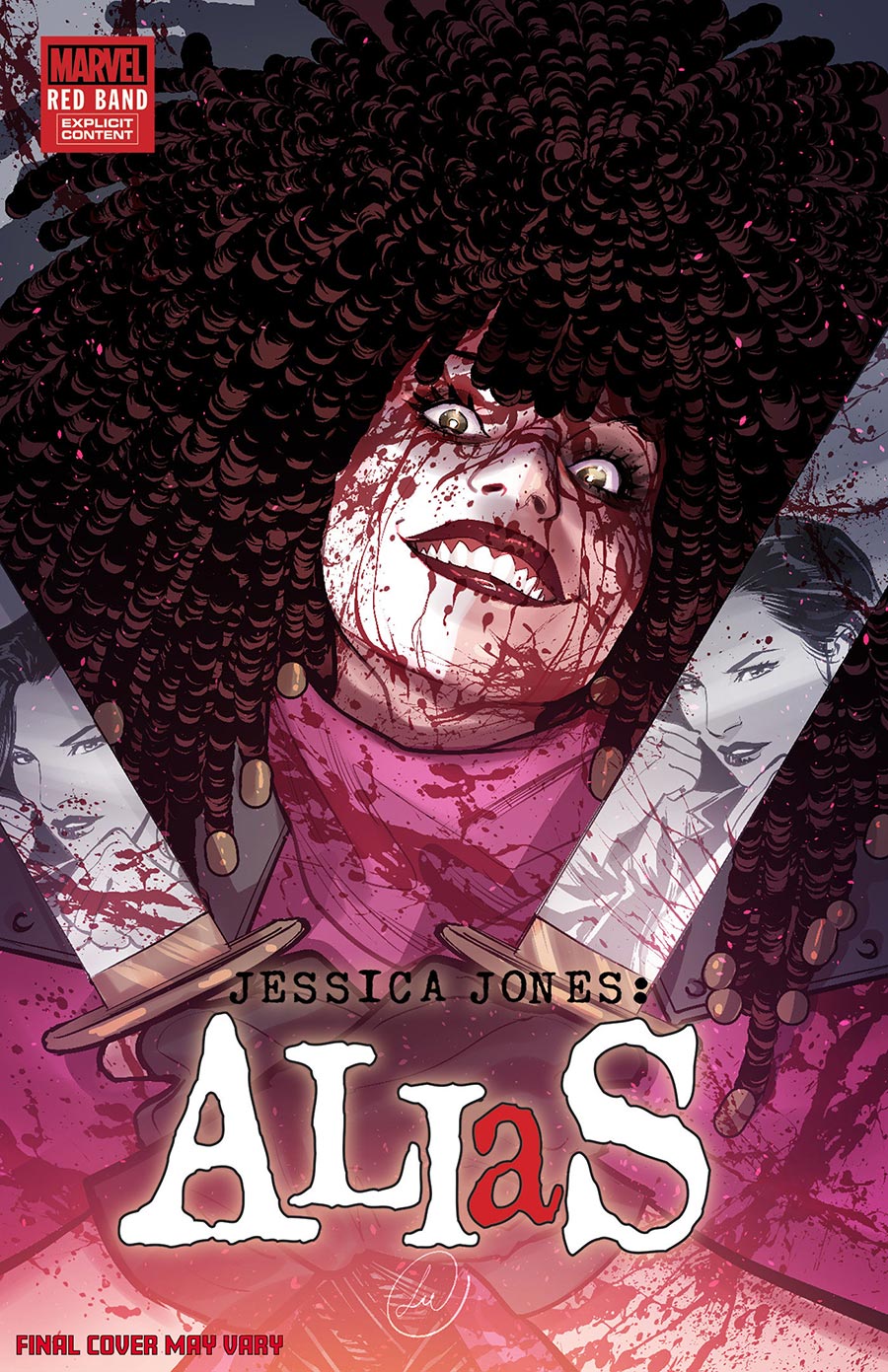 Alias Red Band #1 Cover E Incentive Lucas Werneck Variant Cover With Polybag