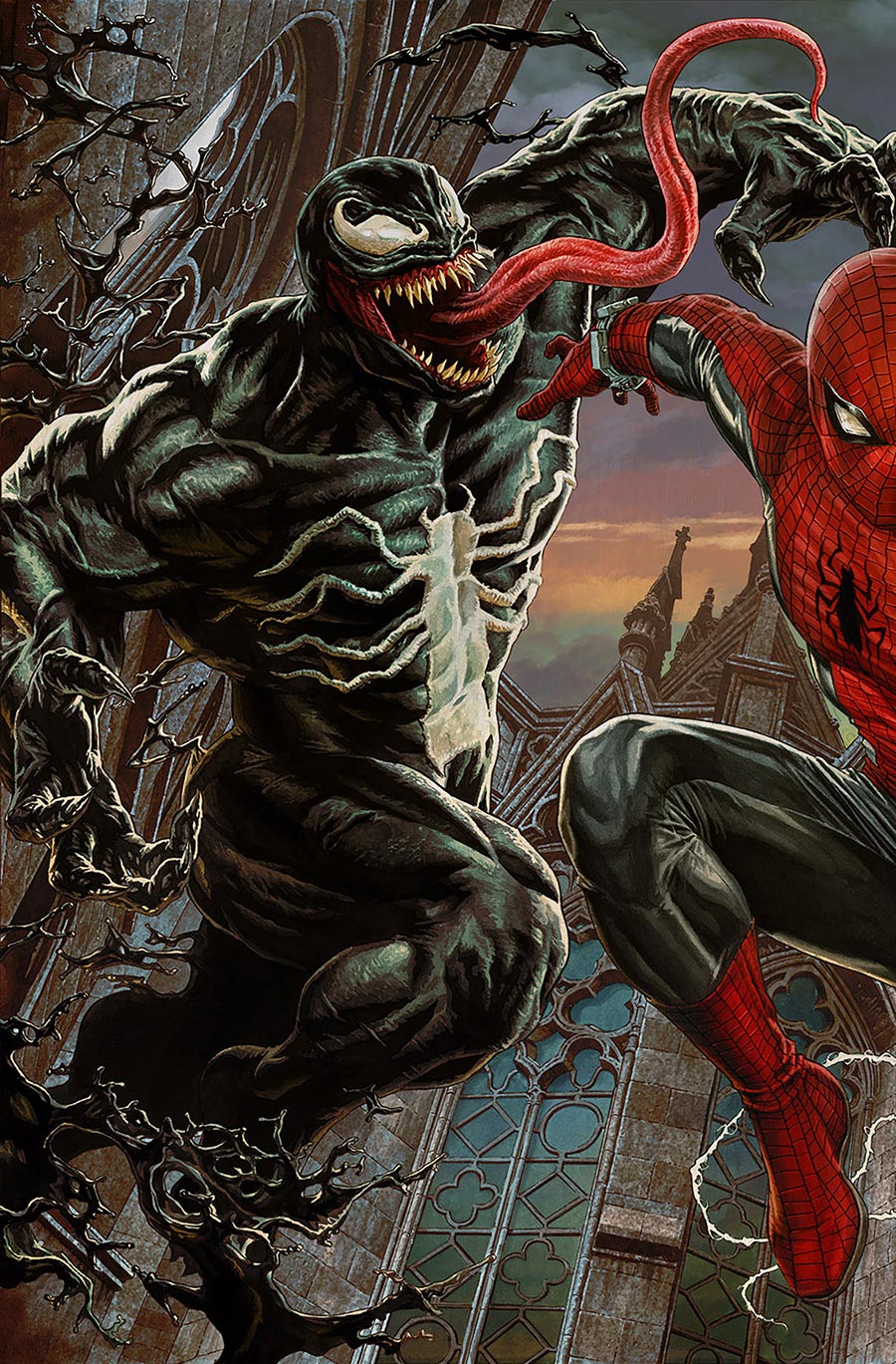 Amazing Spider-Man Vol 7 #23 Cover I Incentive Lee Bermejo Amazing Visions Virgin Cover (#987)(Death Spiral Part 2)