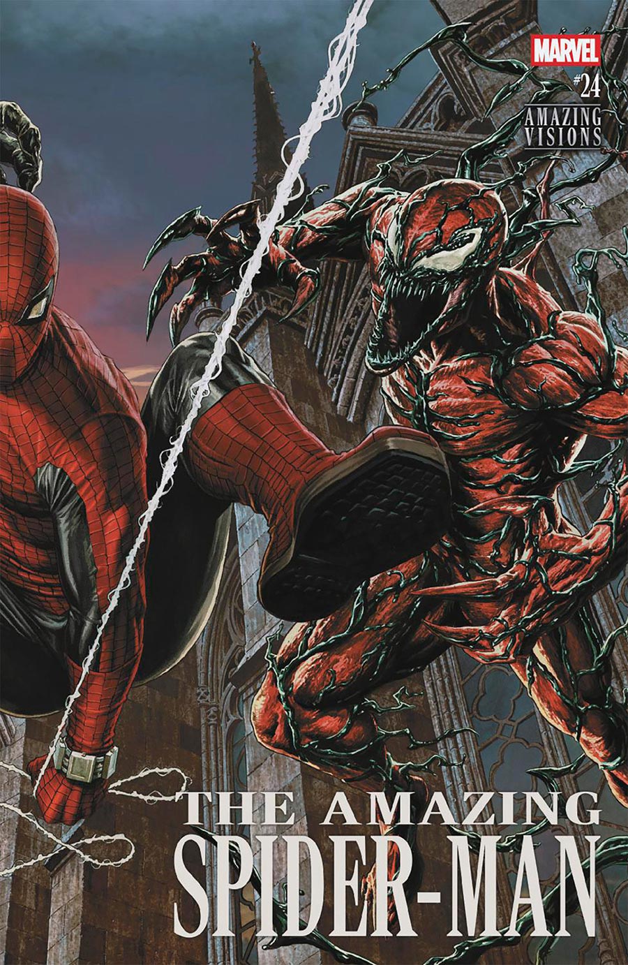Amazing Spider-Man Vol 7 #24 Cover D Variant Lee Bermejo Amazing Visions Cover (#988)(Death Spiral Part 4)