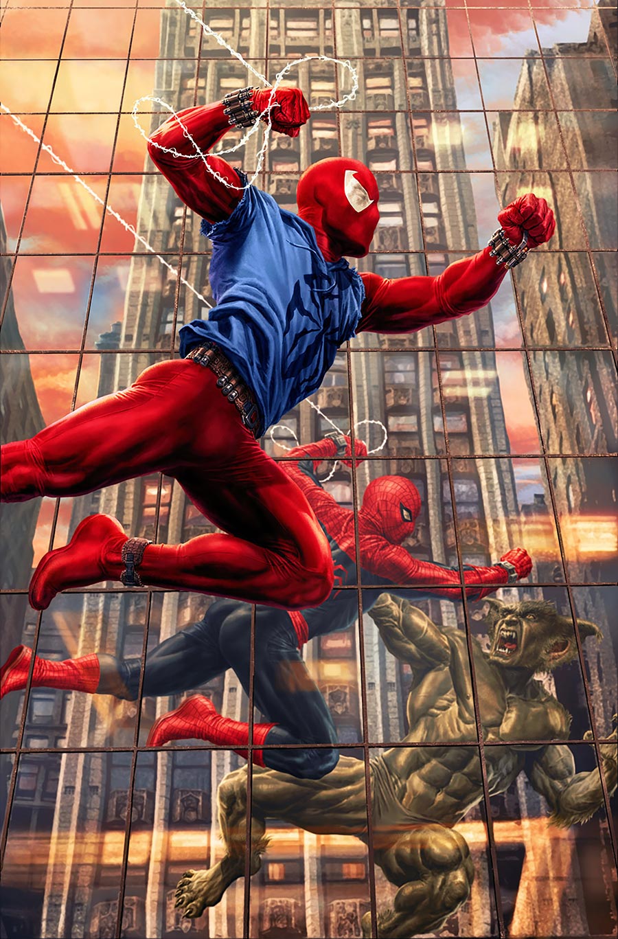 Amazing Spider-Man Vol 7 #25 Cover K Incentive Lee Bermejo Amazing Visions Virgin Cover (#989)(Death Spiral Part 5)