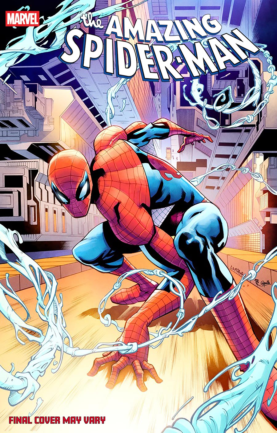 Amazing Spider-Man Vol 7 #25 Cover I Incentive Chris Campana Variant Cover (#989)(Death Spiral Part 5)