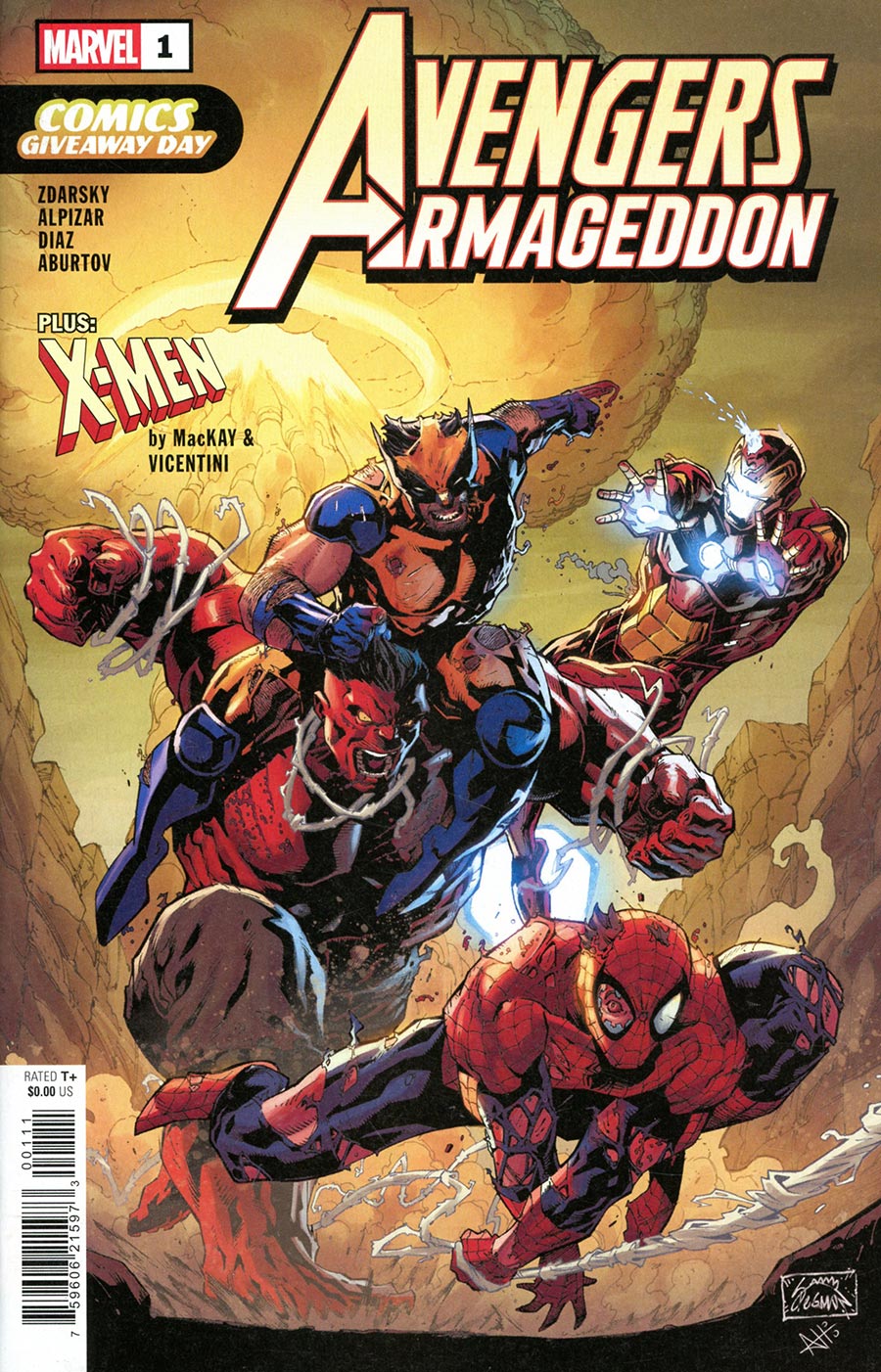 CGD 2026 Armageddon / X-Men #1 - FREE - Limit 1 Per Customer