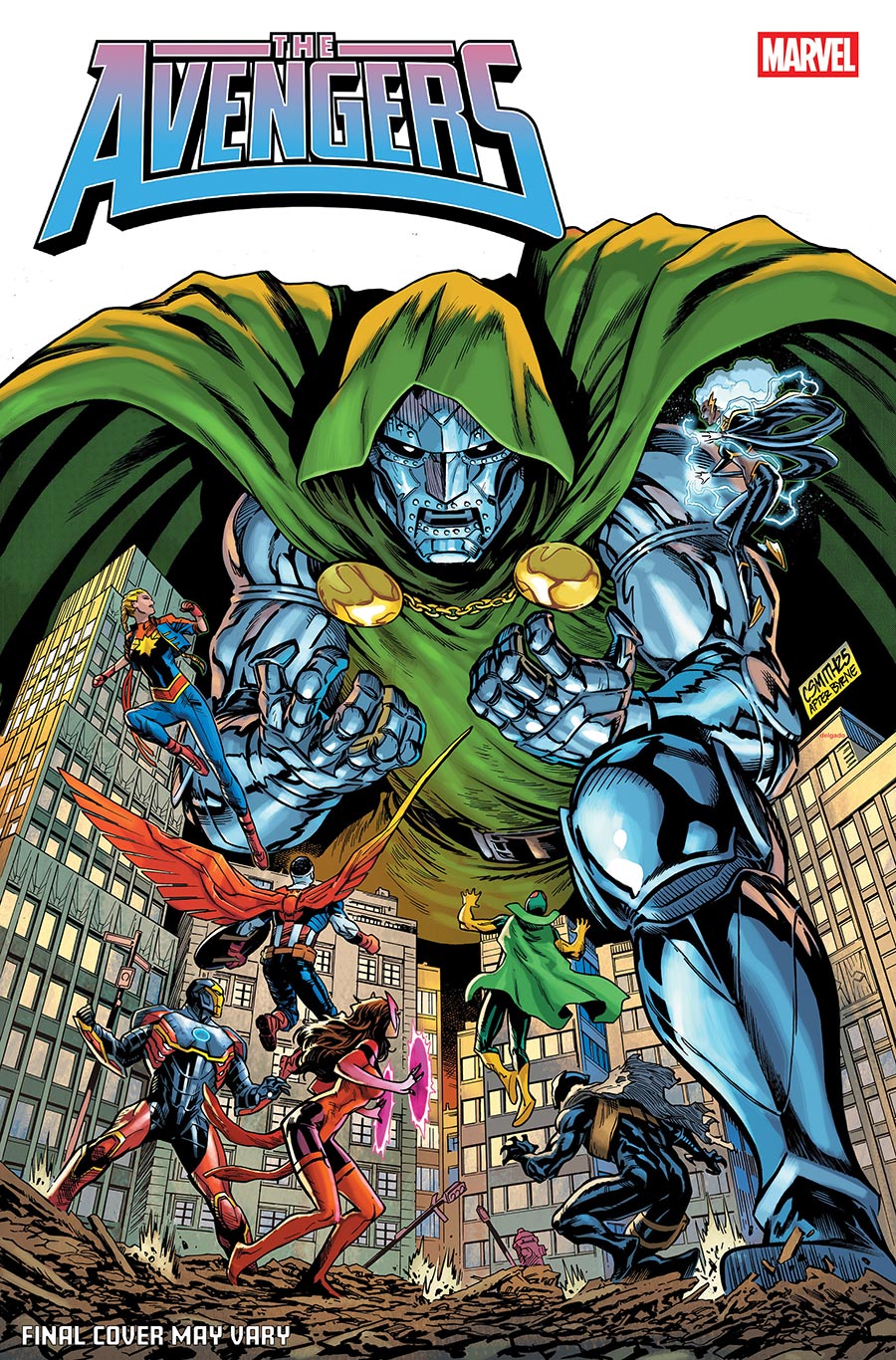 Avengers Vol 8 #36 Cover C Variant Cory Smith Doom Homage Cover