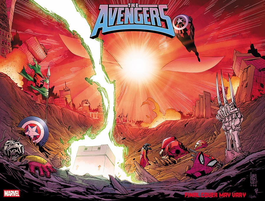 Avengers Vol 8 #36 Cover D Variant Giuseppe Camuncoli Foreshadow Wraparound Cover