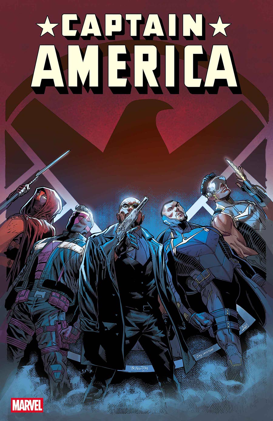 Captain America Vol 11 #8 Cover D Variant Netho Diaz Cover (Armageddon Prelude)