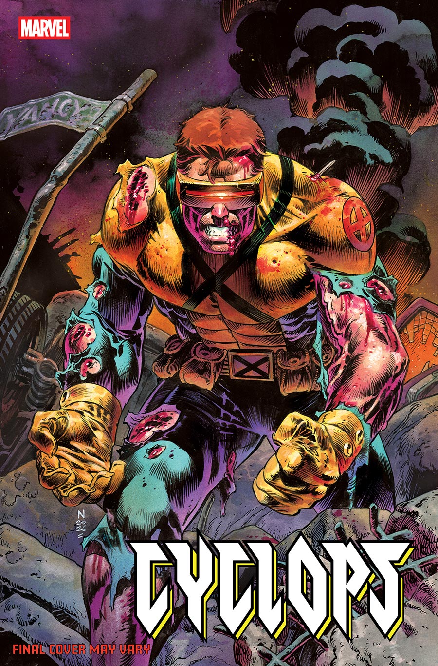 Cyclops Vol 3 #2 Cover C Variant Nic Klein Cover (Shadows Of Tomorrow Tie-In)