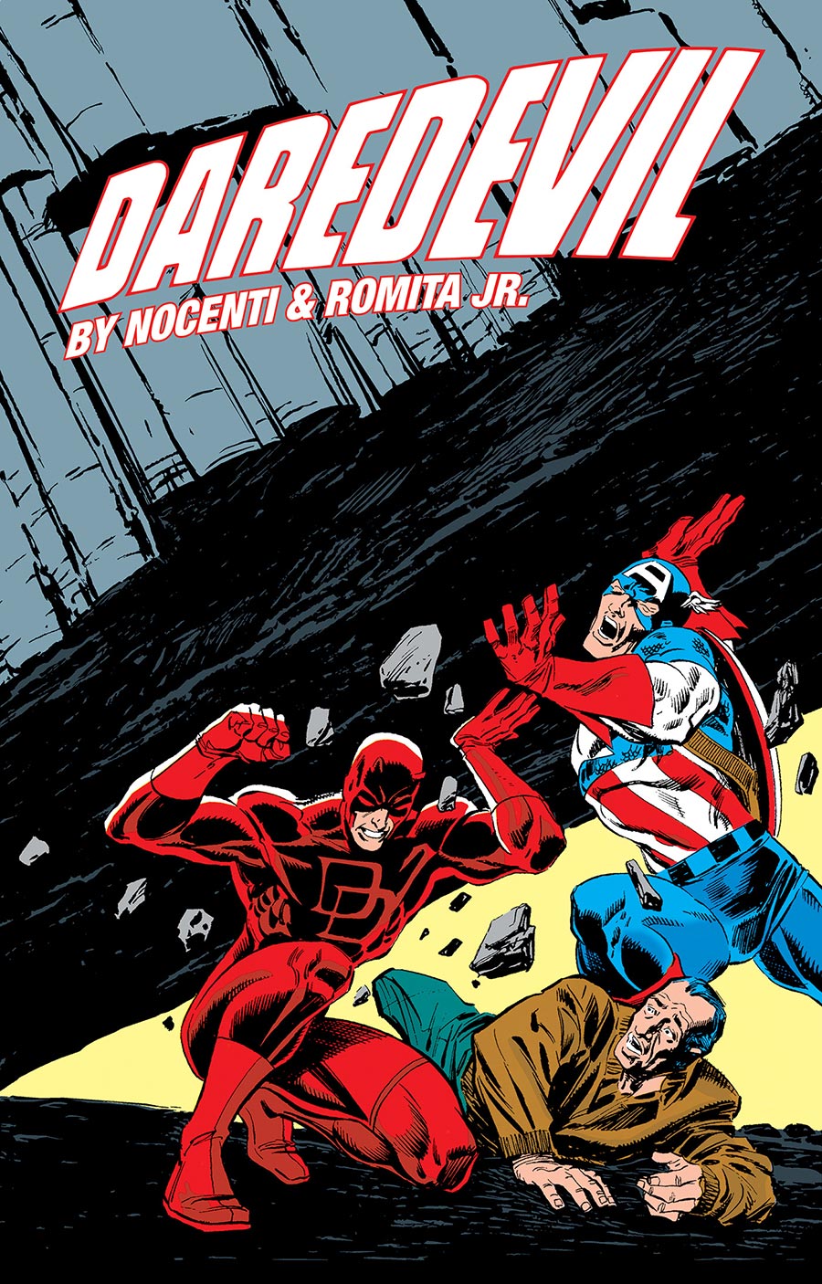 Daredevil By Ann Nocenti & John Romita Jr Omnibus Vol 2 HC Direct Market Mark Bagley Variant Cover
