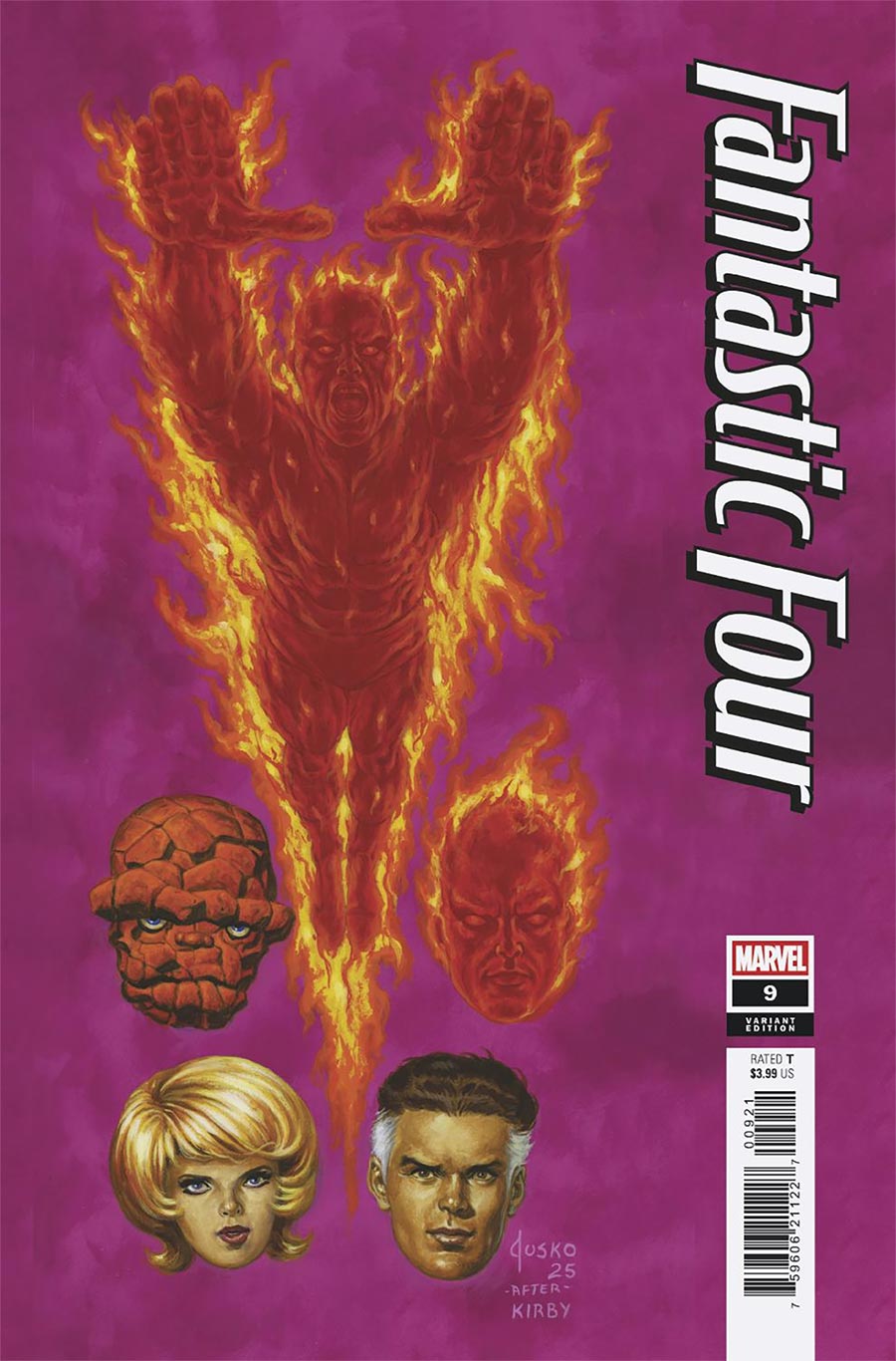 Fantastic Four Vol 8 #9 Cover D Variant Joe Jusko Cover