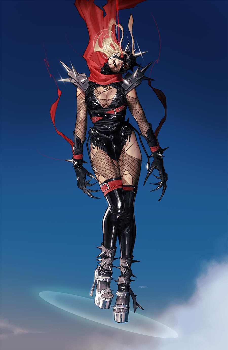 Fantastic Four Vol 8 #9 Cover F Incentive Joshua Sway Swaby Invincible Woman Virgin Cover