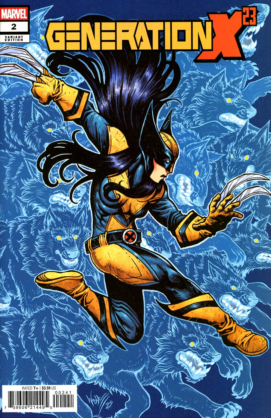 Generation X-23 #2 Cover B Variant Maria Wolf X-23 Cover (Shadows Of Tomorrow Tie-In)