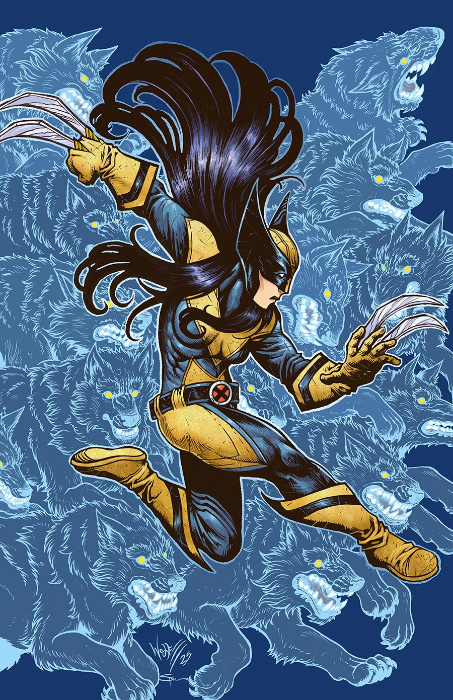 Generation X-23 #2 Cover E Incentive Maria Wolf X-23 Virgin Cover (Shadows Of Tomorrow Tie-In)