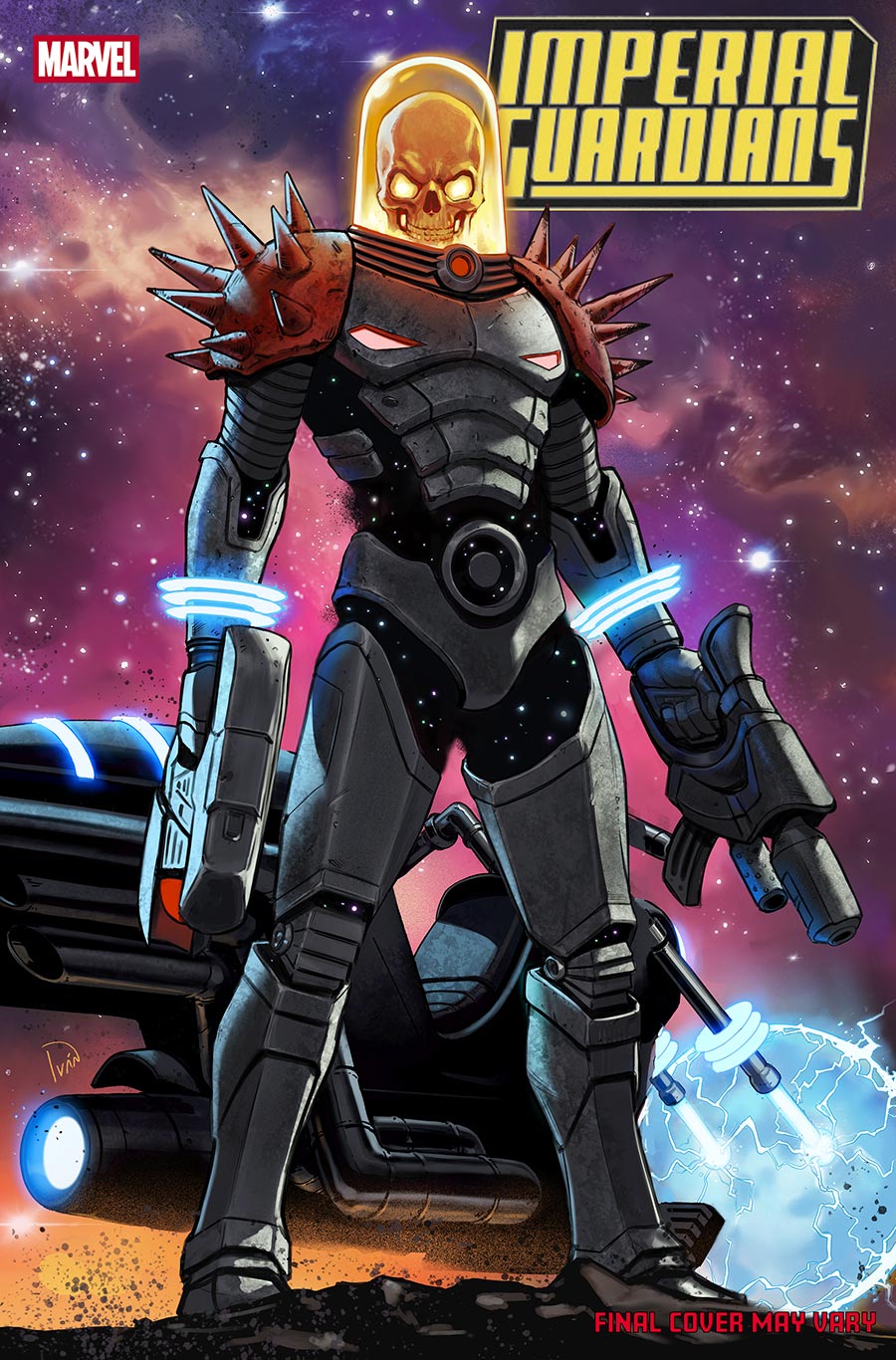 Imperial Guardians #1 Cover B Variant Ivan Talavera Cosmic Ghost Rider Cover