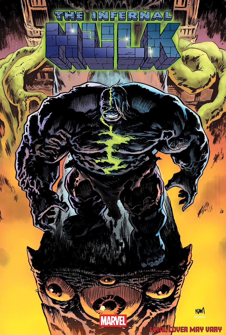 Infernal Hulk #5 Cover C Variant Adam Gorham Cover