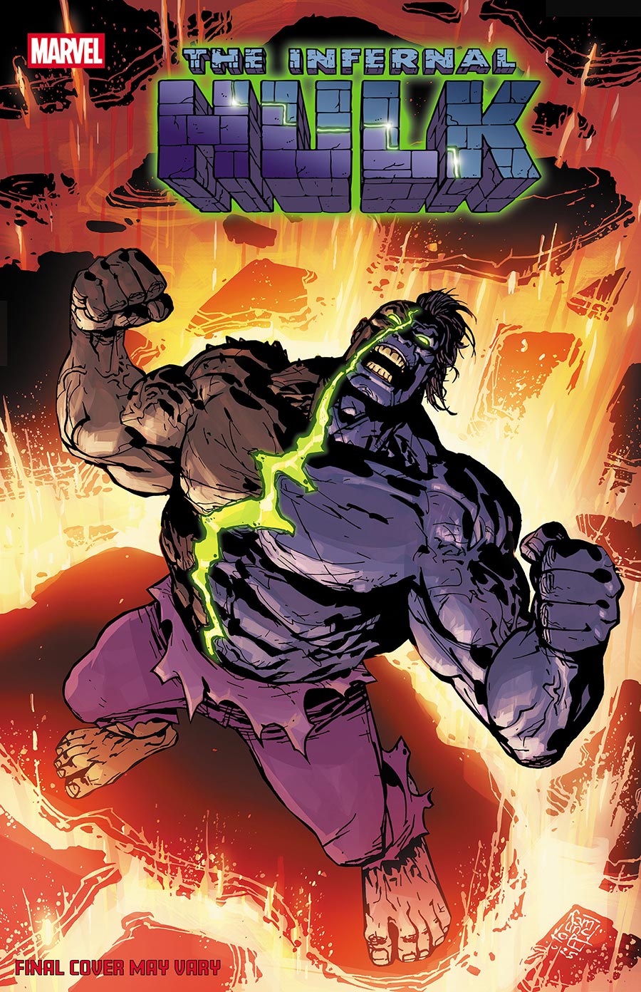 Infernal Hulk #5 Cover D Incentive Giuseppe Camuncoli Variant Cover