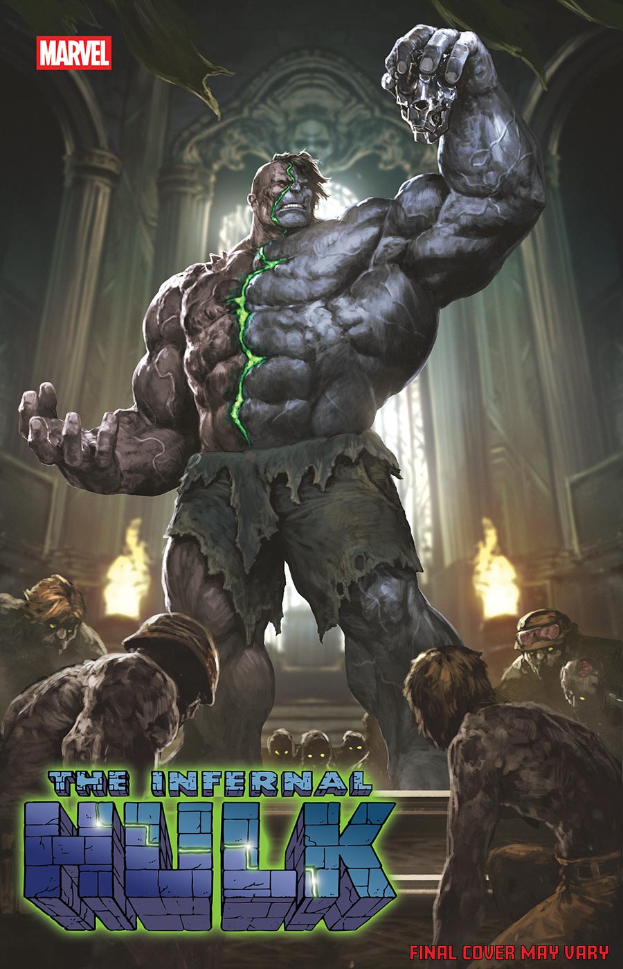 Infernal Hulk #5 Cover B Variant SKAN Doom Homage Cover