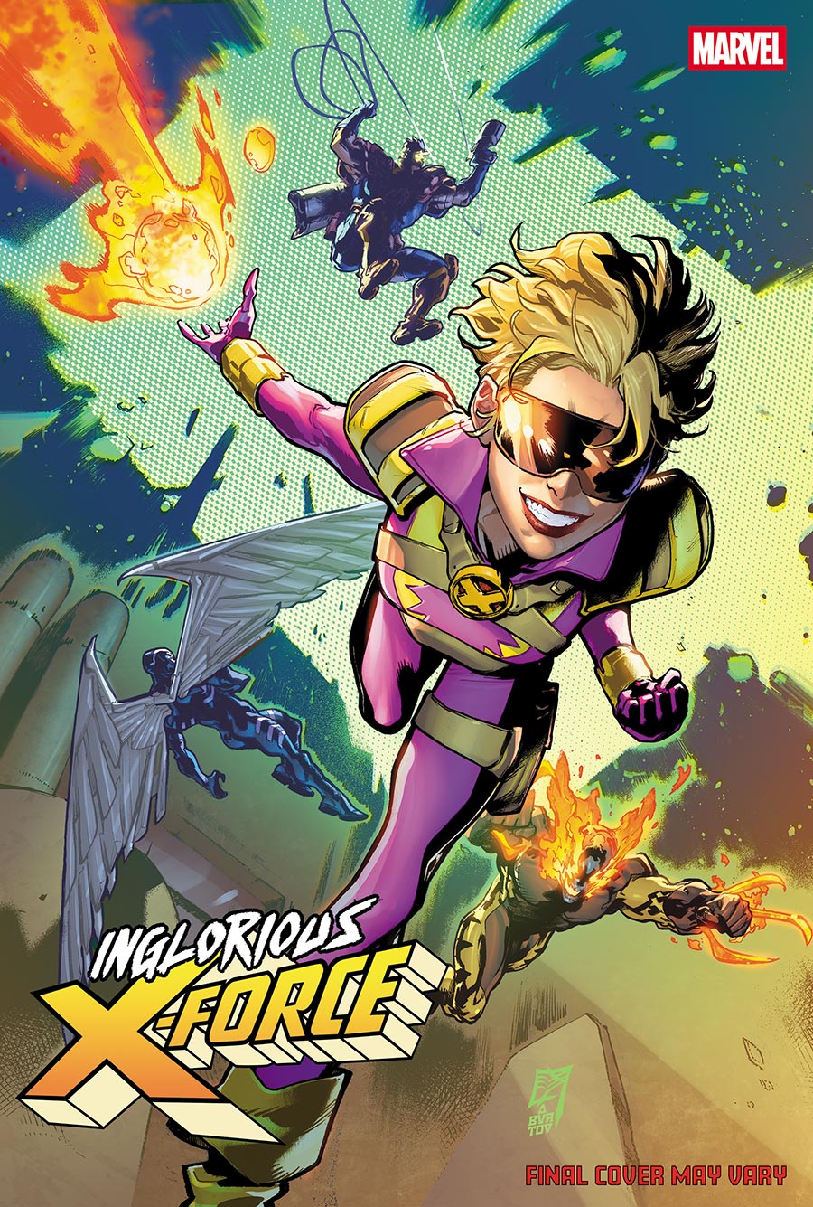 Inglorious X-Force #3 Cover D Incentive CF Villa Variant Cover (Shadows Of Tomorrow Tie-In)