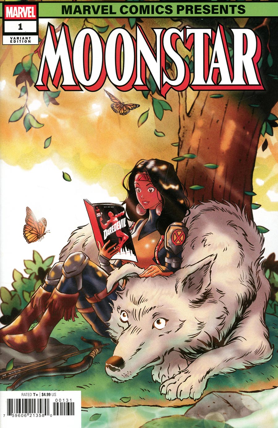 Moonstar #1 Cover B Variant Benjamin Su Marvel Comics Presents Cover (Shadows Of Tomorrow Tie-In)