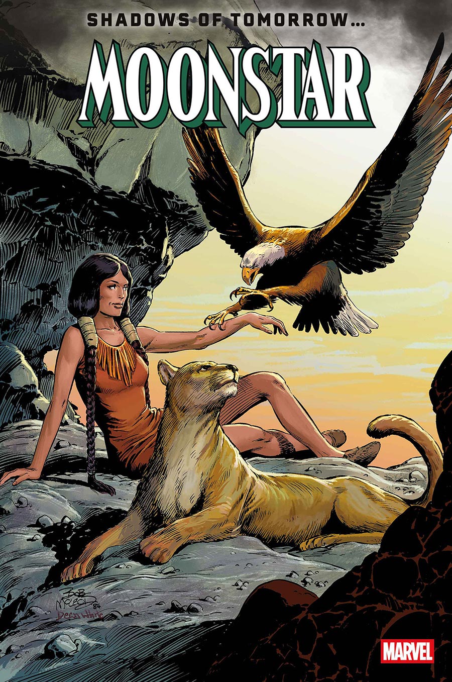 Moonstar #1 Cover F Incentive Bob McLeod Hidden Gem Variant Cover (Shadows Of Tomorrow Tie-In)