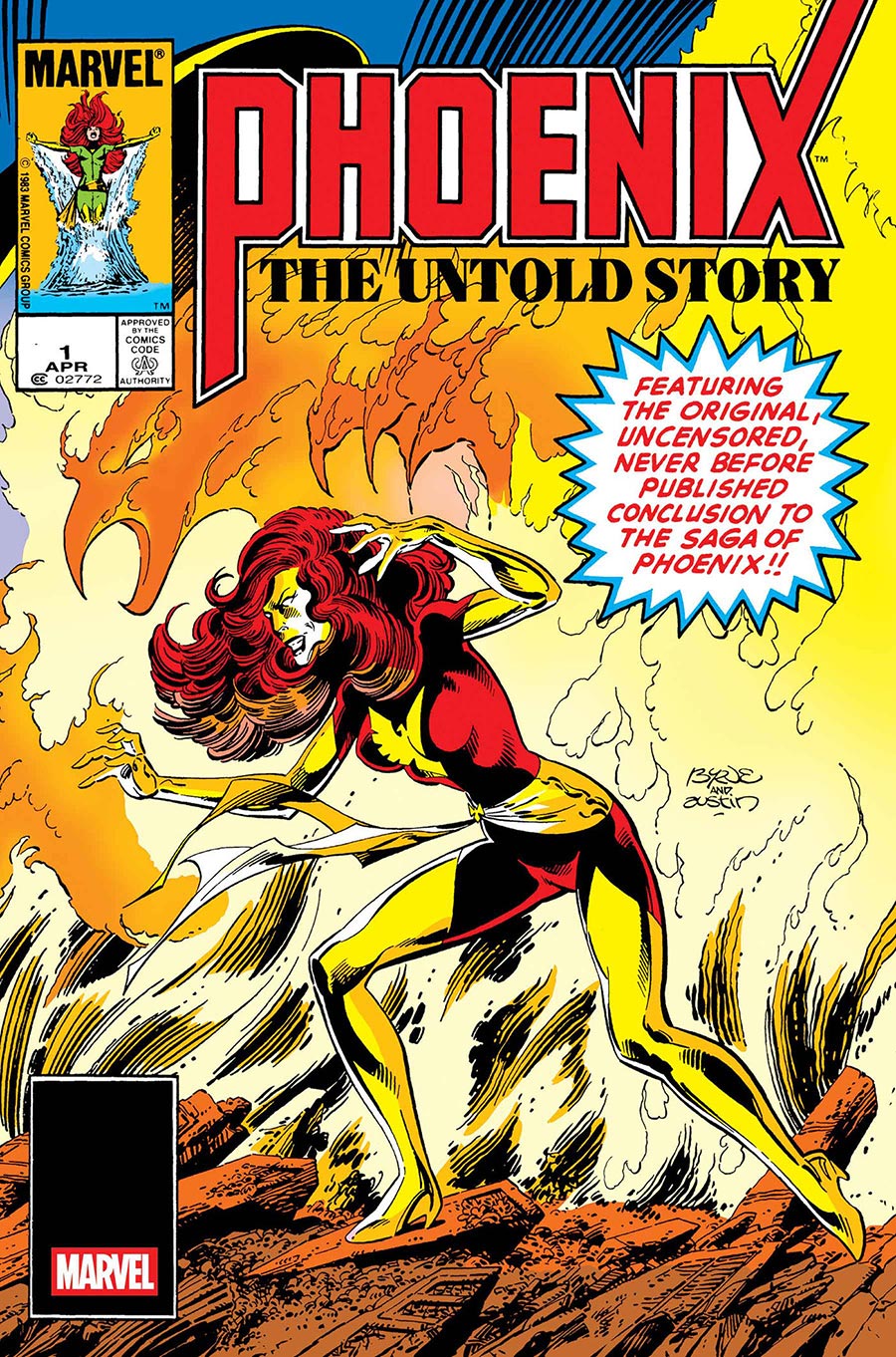 Phoenix The Untold Story #1 (One Shot) Cover C Facsimile Edition Variant John Byrne Foil Cover