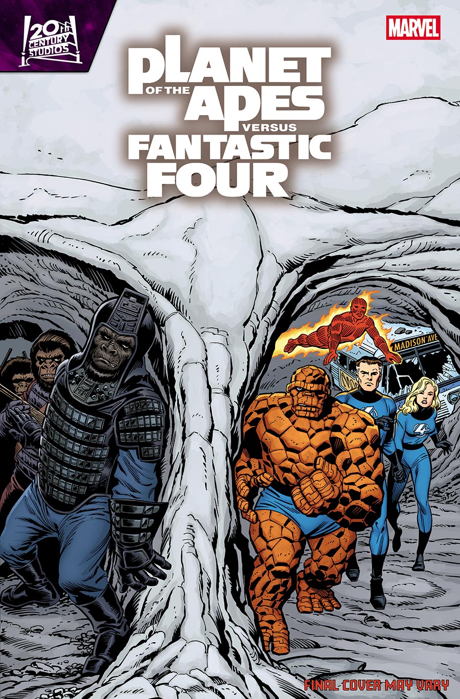 Planet Of The Apes vs Fantastic Four #2 Cover C Variant Ron Frenz Homage Cover