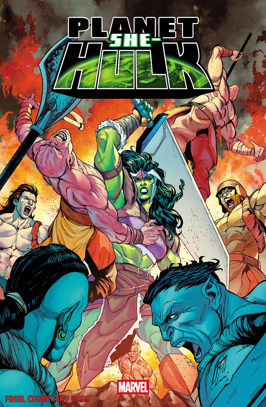 Planet She-Hulk #5 Cover C Variant Stefano Caselli Cover