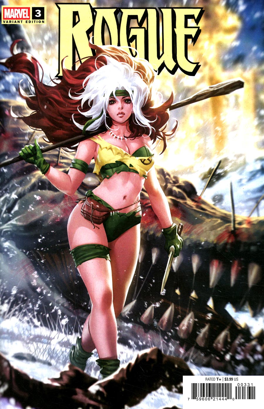 Rogue Vol 4 #3 Cover B Variant Derrick Chew Rogue Cover (Shadows Of Tomorrow Tie-In)