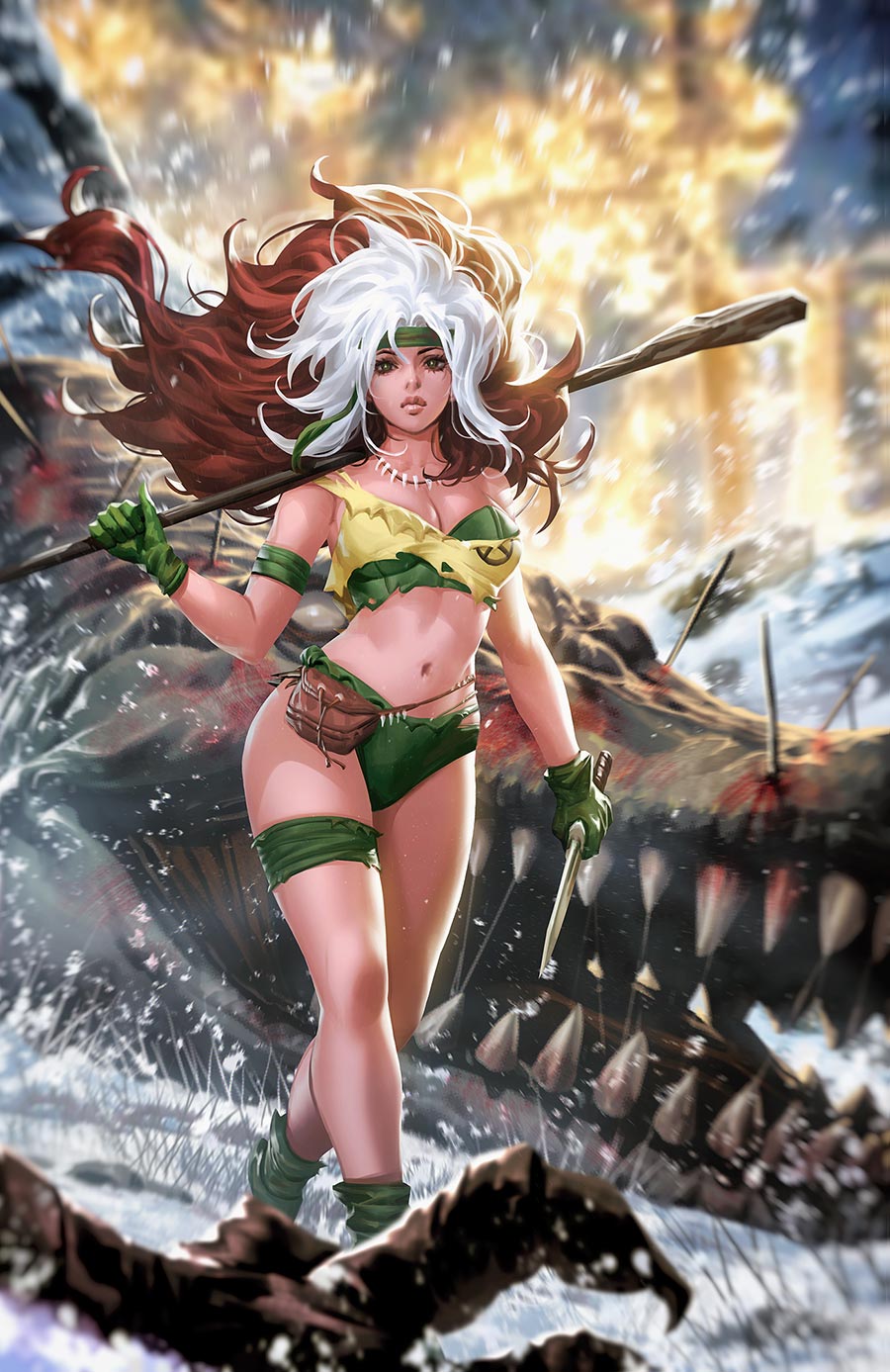 Rogue Vol 4 #3 Cover E Incentive Derrick Chew Rogue Virgin Cover (Shadows Of Tomorrow Tie-In)