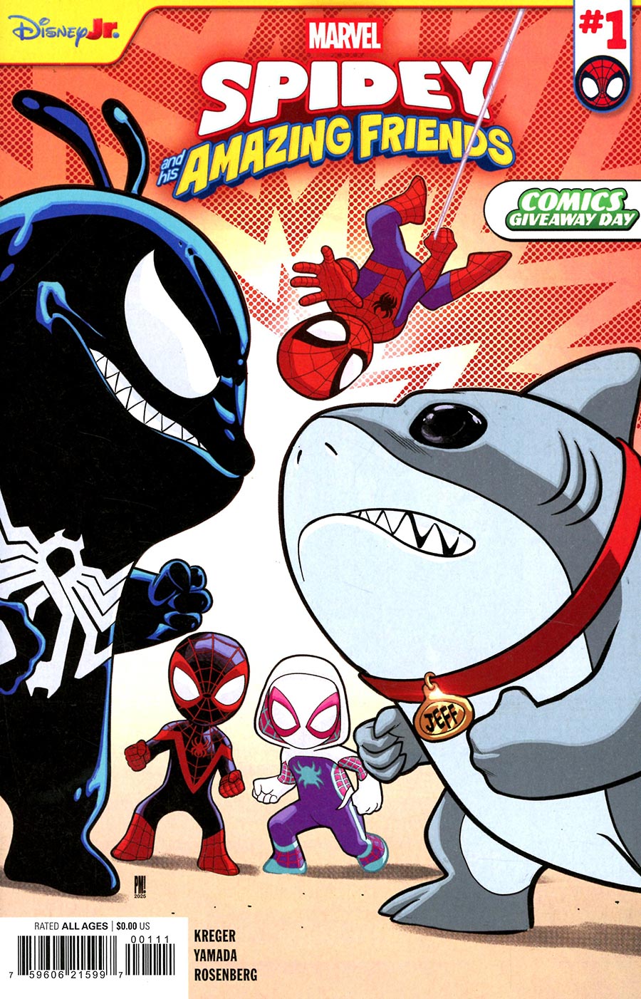CGD 2026 Spidey And His Amazing Friends #1 - FREE - Limit 1 Per Customer