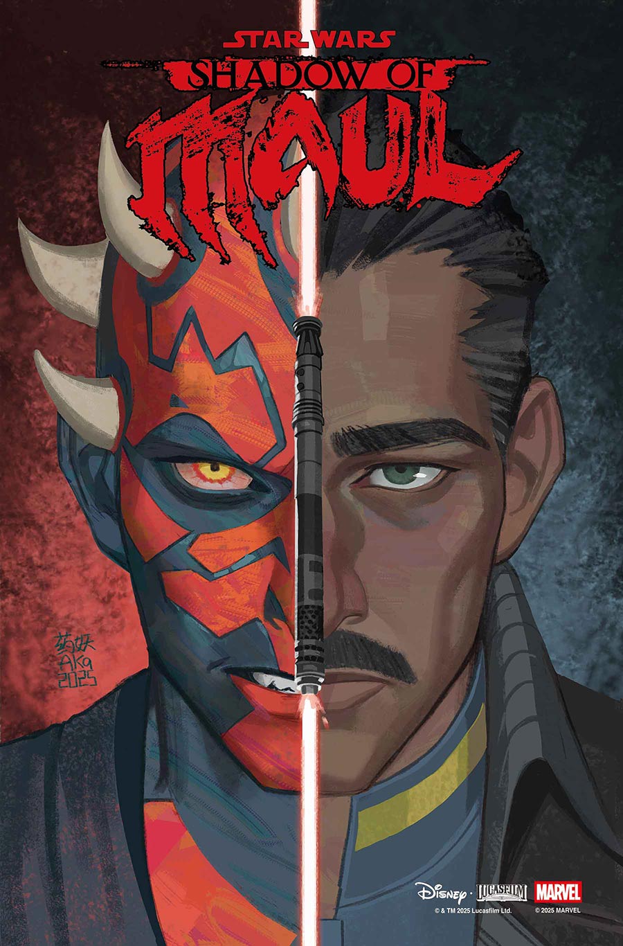 Star Wars Shadow Of Maul #1 Cover C Variant AKA Headshot Virgin Cover