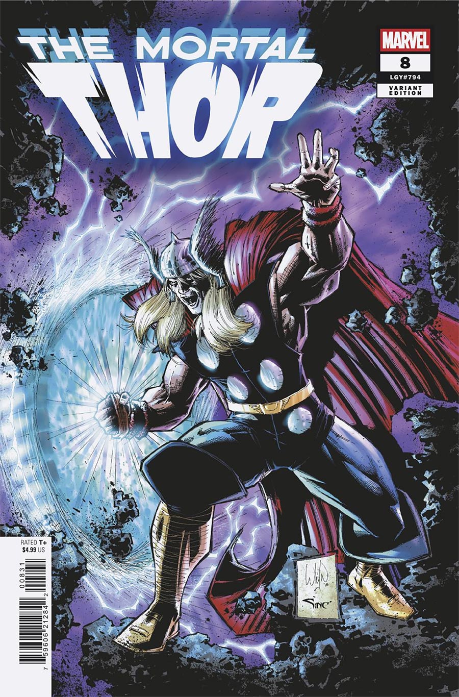 Mortal Thor #8 Cover C Variant Whilce Portacio Cover