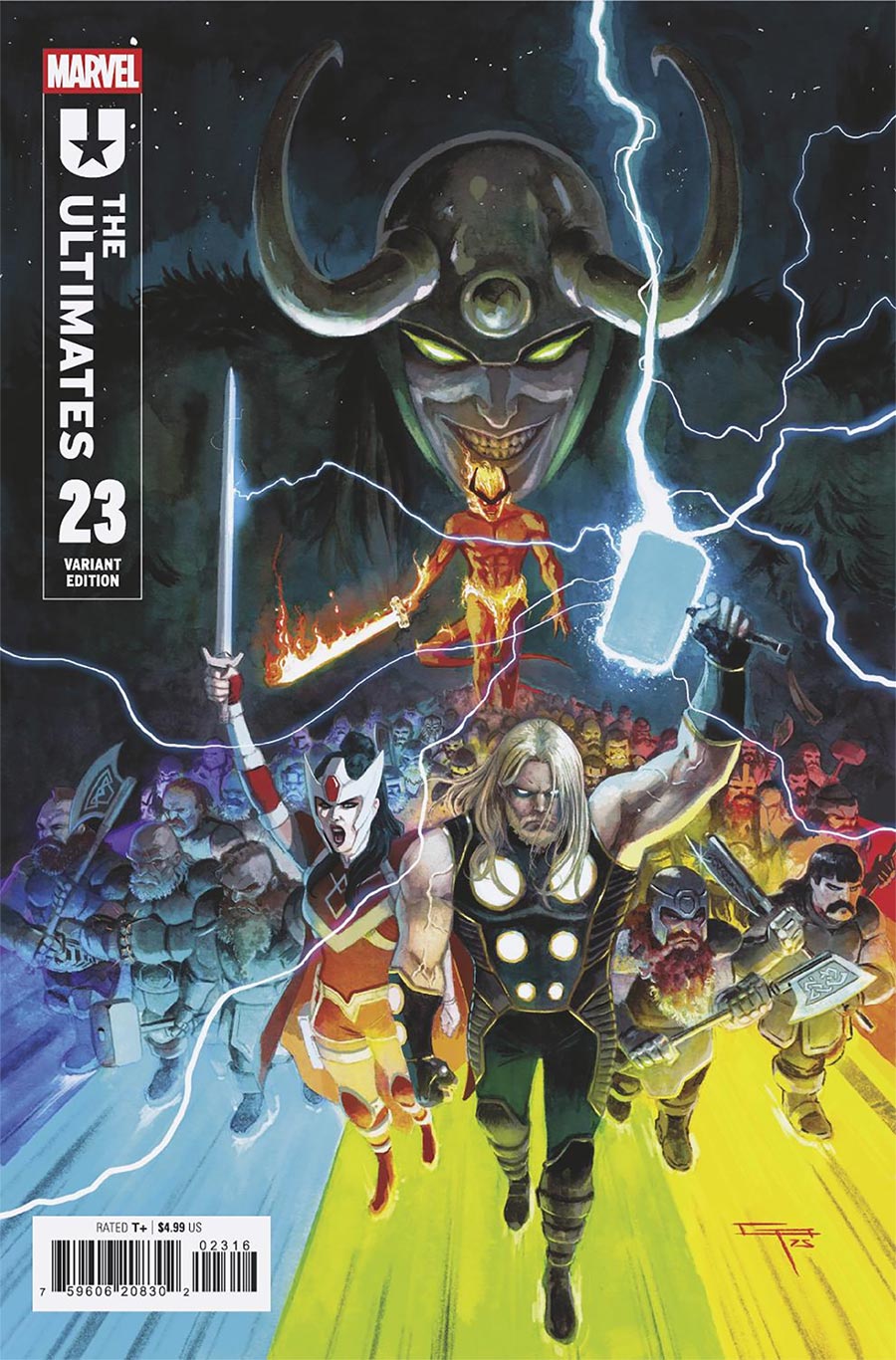 Ultimates Vol 5 #23 Cover D Incentive German Peralta Variant Cover